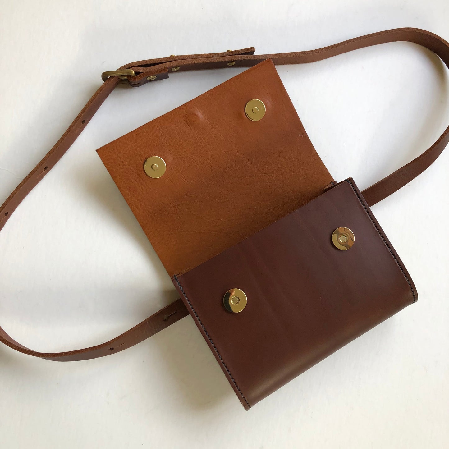 Sedna Leather Bum Bag in Chestnut Tan CARV