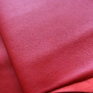 Red leather lining option for CARV bags