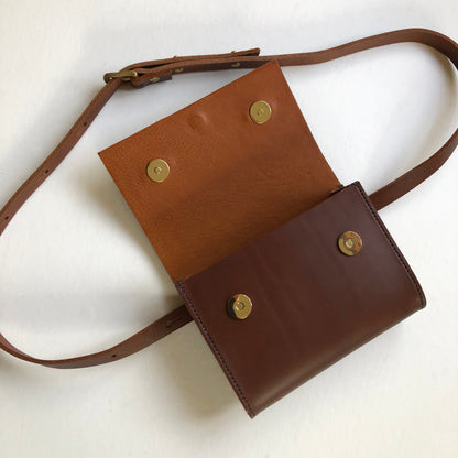 Sedna Leather Bum Bag in Chestnut Tan CARV