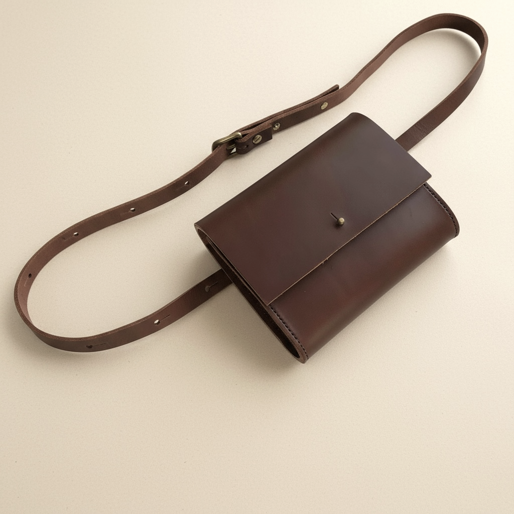 Sedna Leather Bum Bag in Chestnut Tan CARV