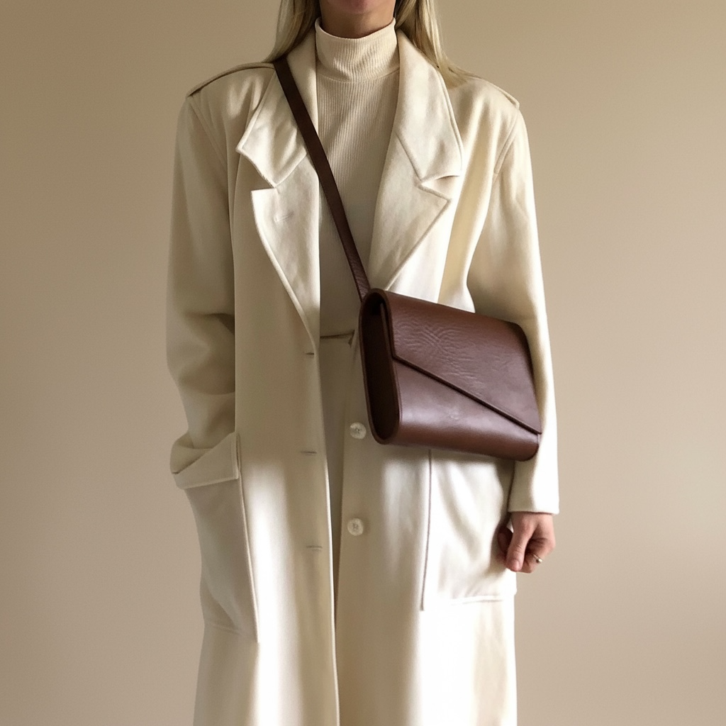 Pioneer Midi Chestnut Tan Leather Crossbody Bag CARV